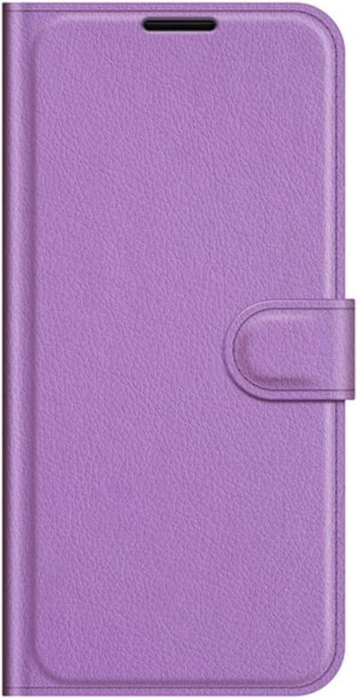LuxeBass Hoesje geschikt voor Motorola Moto G42 - Boekhoesje - Telefoonhoes - GSM hoes - Paars gsm hoesje - telefoonhoes - telefoonhoesjes