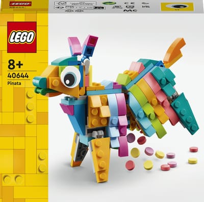 LEGO Iconic Piñata 40644, Bouwpakket, 8 jaar, Kunststof, 206 stuk(s), 170 g