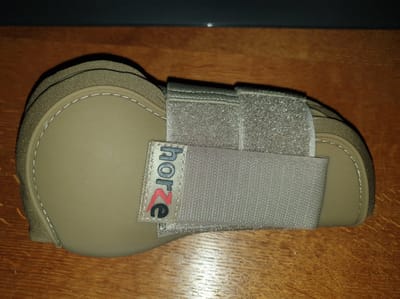 Horze peesbeschermers Taupe - shet / AB pony