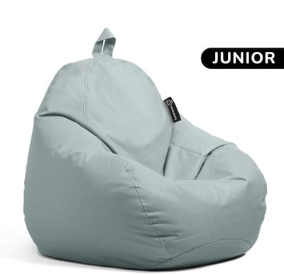Casacomfy Pear Junior - Zitzak Kind - Binnen & Buiten - Waterafstotend - Grijs