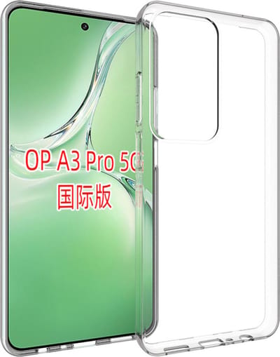 MobyDefend Hoesje - Geschikt voor Oppo A80 5G - Transparante TPU Backcover - Volledig Doorzichtig