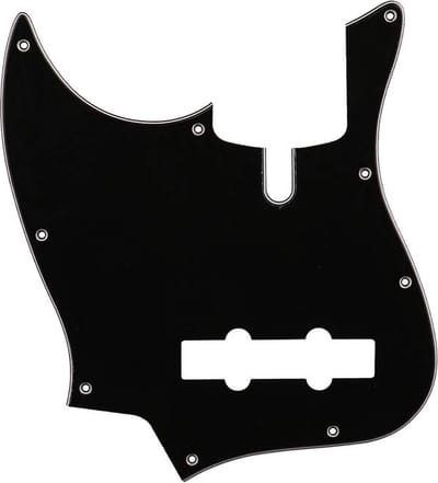 Sire Basses SISP-PG007 pickguard for V-series 4-string left handed BLACK