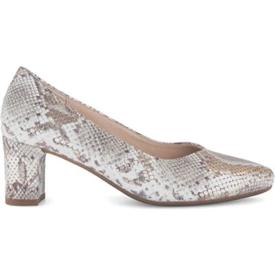 Gabor dames pump - Beige multi - Maat 40,5