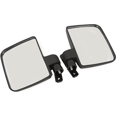 Golfkar Spiegels 2 Stuks Zijspiegel Golfkar Achteruitkijkspiegel voor Club Car voor EZGO white