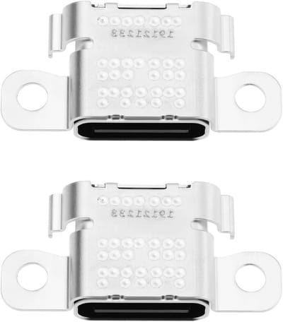 Oplaadpoort voor USB-C Type-C, Geschikt voor Fire HD 10 11e Generatie, 2 Stuks, Snelladen en Duurzaam