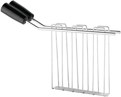 Sandwich kooi - Toastie houder - Toasties maken - Roestvrij staal - 26.9 x 5.2 x 20.2 cm - Zwart
