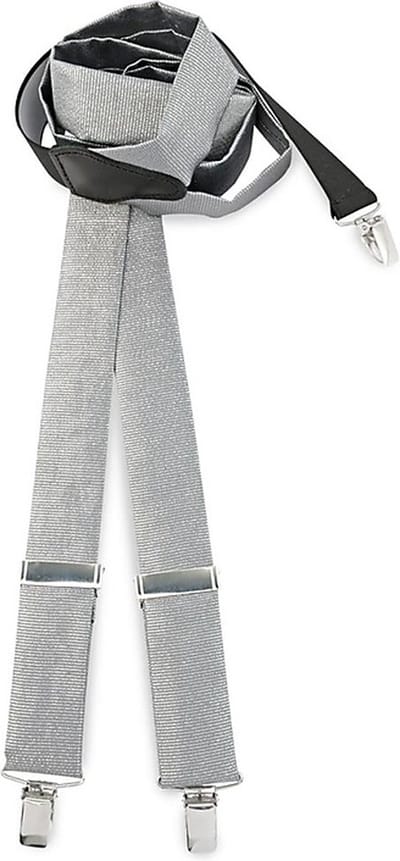 JB Collection - Bretels - bretels stof zilver lurex - zilver