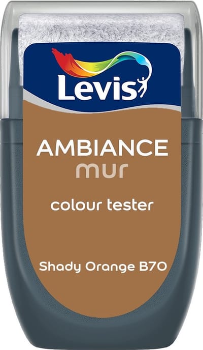 Levis - Muurverf Kleurtester Mat Mix - Shady Orange B70 - Mengverf - 30 Ml