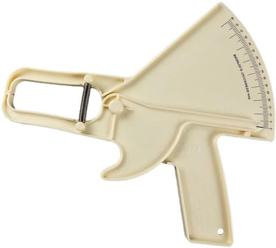Vetmaat voor lichaam, Huidvetmaat,0-88 mm lichaamshuidplooi remklauw - Professioneel handzaam draagbaar nauwkeurig meetinstrument voor vettape voor lijners en bodybuilders