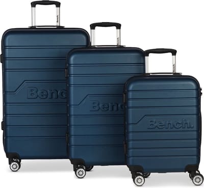 Bench Seattle 4 wielen Kofferset 3-delig - Harde bagage - TSA slot - dunkelblau