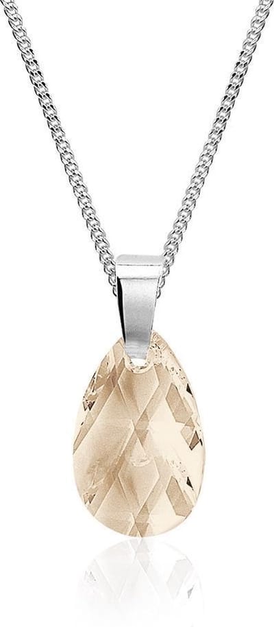Montebello Ketting Preben - 925 Zilver - Swarovski®  - 20mm - 45cm