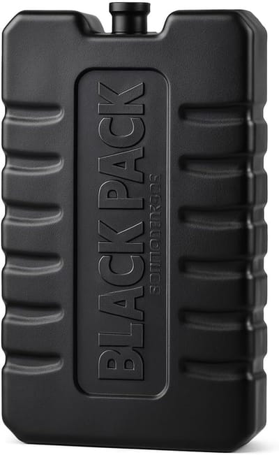 Thijox - ToCi Blackpack Koelaccu's 220 ml - Herbruikbare Koelelementen Set van 2/4/6/8/12/16 - BPA-vrij, Sterk, Stappelbaar - Ideaal voor Koeltas, Koe