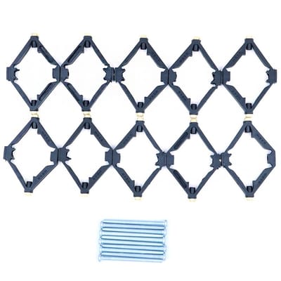 Dailygoods - Set van 10 Schakeldoos Reparatie Gereedschap voor Muurmontage