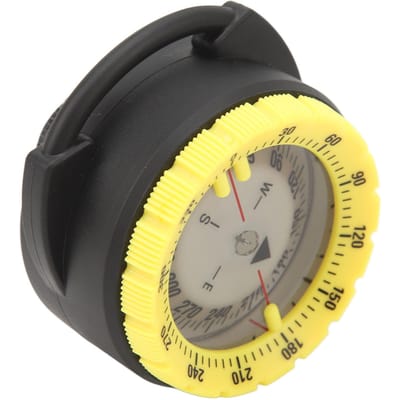 Boussole de plongée sous-marine 50M Lumineuse Magnétique Étanche Collier de serrage de tuyau Boussole de plongée pour Plongée sous-marine