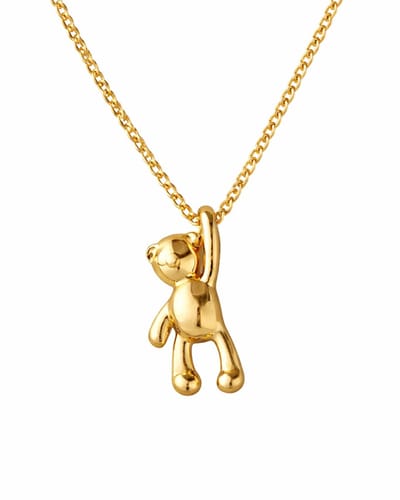 Stainless Steel Ketting - Gouden Beer - Sieraden - EmmyRovi