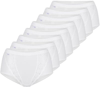 sloggi Dames maxi slip 8 pack Chic