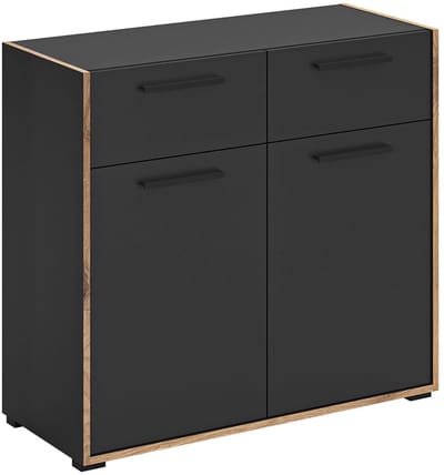xonox.home Ladekast Bueno B/H/D: 95x86x37 cm, basalt melamine