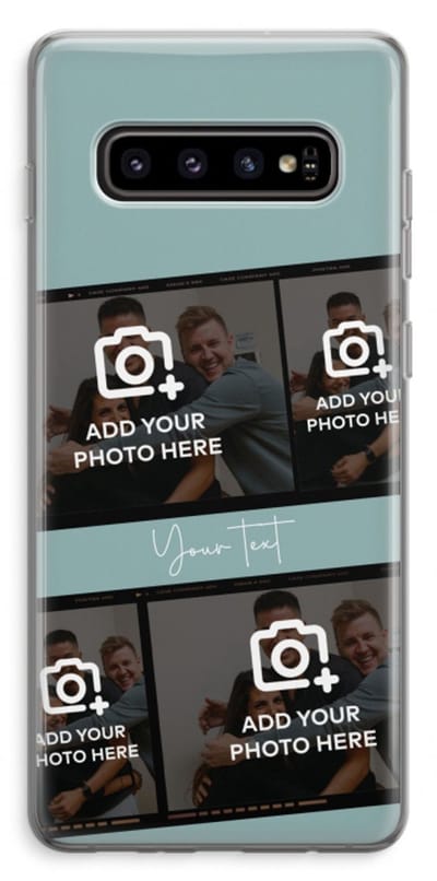 Gepersonaliseerd - Case Company® - Hoesje geschikt voor Samsung Galaxy S10 Plus hoesje - Filmrol N°2 - Soft Cover Telefoonhoesje - Bescherming aan alle Kanten en Schermrand