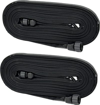 Soaker slang plat - Druppelslang tuin - Efficiënt water geven - Bespaart 70% water - 2.25 FT