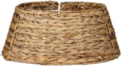 Mica Decorations Kerstboomrok H26 x D58 cm - Kerstboommand - Bruin - Gevlochten Zeegras