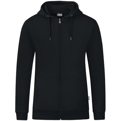 Jako Organic Jas Met Kap Heren - Zwart | Maat: 3XL