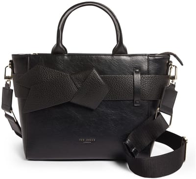 Ted Baker handtas schoudertas Jimisie Mini Knot Bow Bag Black zwart