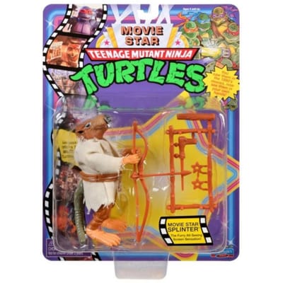 Teenage Mutant Ninja Turtles TMNT: 1991 Movie Star Action Figure: Splinter
