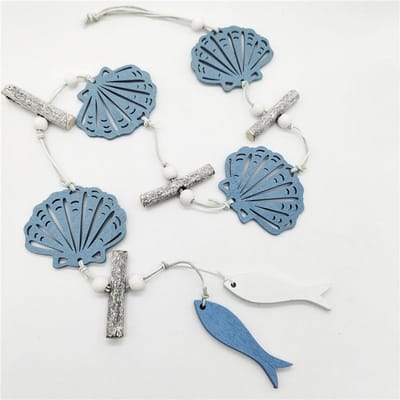 Filet de pêche tentures murales, ornement de Studio, accessoire de décoration de maison, autocollants de mer méditerranéenne, artisanat marin sur le jardin, artisanat nautique
