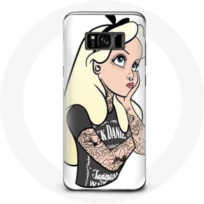 Case voor Samsung Galaxy S8 Alice Getatoeëerde Prinses