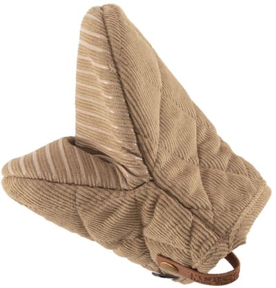 Tiseco Velmar Gripper - Ovenwant - Set van 2 - 14 x 18cm - Taupe