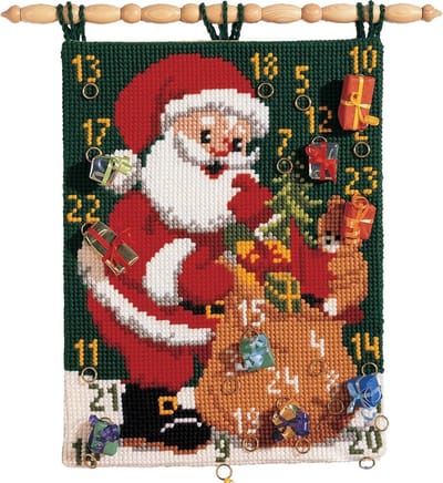 Vervaco - Kruiswandtapijt kit - Kerst - Kerstman - PN-0009309 - Borduren - Borduurpakket - Borduurpakket volwassenen - Borduurpakket kind