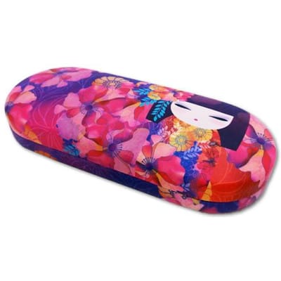 Kimidoll Bril Brillen Schoonmaken Kokeshi Pop [kimmidoll] Etui, Houder, Doekje, pink