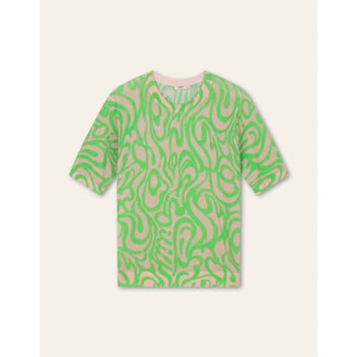 Oilily Kith Top- maatL Groen Flash