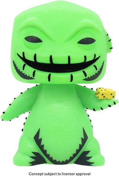 Funko The Nightmare Before Christmas - Disney POP! Oogie 9 cm Verzamelfiguur - Groen