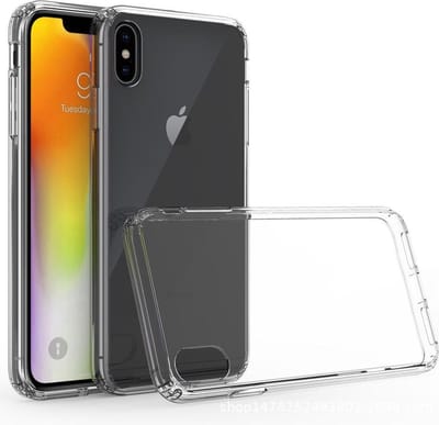 BMAX TPU hard case hoesje geschikt voor iPhone XS Max / Hard cover - Transparant