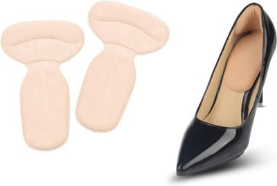 CHPN - Hielbeschermers - Hielpijn - Hielbeschermer- Hielkussentjes - 1 Paar - Beige - One size - Schoenkussentje - Voetkussen
