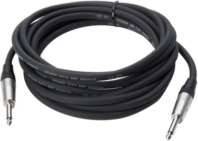 Cordial CPL 10 PP 25 MS Speakerkabel 10 m - Luidsprekerkabel