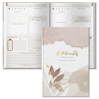 Dagboek - 5 minuten - Mindfulness Oefenen - Verbeterde versie - Dagelijks - Niet gespecificeerd