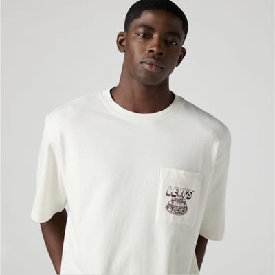 Levi's Lse Half Sleeve Gr Pckt T Levis Flavor Taglia: M | T-shirt stampate Outlet | Uomo