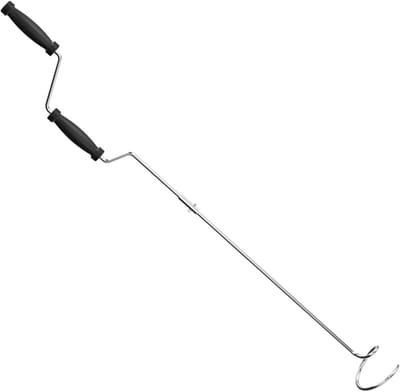 Compostbeluchter - Compostspatel Tuinmenggereedschap - Tuinafval Verwerken - 360 Graden Draaibare Kop - 60 cm - Standaard