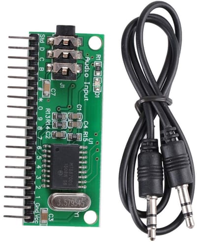 Dailygoody - Audio Decoder Module - Compact en duurzaam - 16 Kanaals Voice Module - Geschikt voor PC - Voor mobiele en vaste tele...