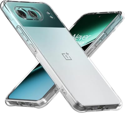 Exobox Geschikt voor Oneplus Nord 4 - Back Cover Bumper Hoesje - Schokbestendig - Transparant