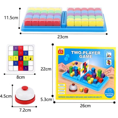 Sensorische Denk Training Party Spelletjes Voor Kinderen 3D Ruimte Dobbelstenen Kleur Sorteren Geheugen Kaart Set Bordspellen Educatief Speelgoed Voor Kinderen
