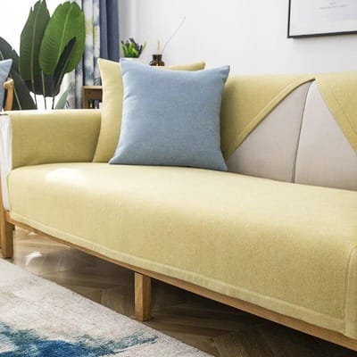 Antislip Kussen Scandinavisch Eenvoudig Modern Winter Katoen Linnen Grove Stof Hoes Rug Handdoek Sofa Kussen Alle Seizoenen Universeel 70x70cm