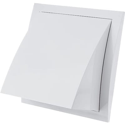 Ventilatierooster Ø 125 mm met Weerbescherming en Terugslagklep
