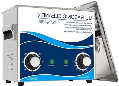 Ultrasone Reiniger - Schoonmaakapparaat - Sieraden Reinigen - Met Verwarmingsfunctie - 3.2L Capaciteit - Zilver