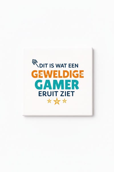 Tegel met Uniek Design | Ontwerp Jouw Eigen Tegel | Handgemaakt Cadeau voor Elk Interieur | Gepersonaliseerd op Aanvraag | Enkel of Grote Bestelling