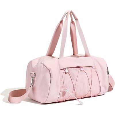 Mannen en Vrouwen Zelfde Stijl Fitness Tas Casual Eenvoudig Kruis Touw Design Handgedragen Reistas Modieuze Sporttraining Fitness Tas