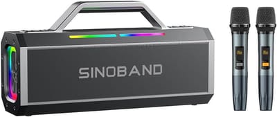 Draadloze Luidspreker - Bluetooth Speaker - Feesten Karaoke - 150W Vermogen - 27 Uur Speeltijd