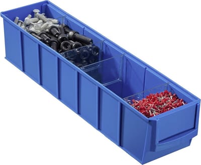 Allit 456540 Zichtbak (l x b x h) 91 x 400 x 81 mm Blauw 1 stuk(s)